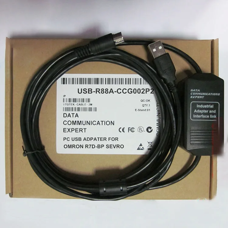1PC Neues USB-R88A-CCG002P2 Debugging-Kabel für Omron R7D-BP-Serie
