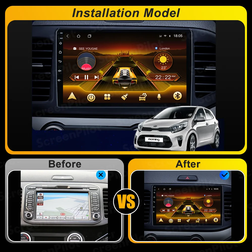 Android 16 For Honda City Grace RHD 2014 2015 2016 2017 Car Radio 2 Din Multimedia Video Player Carplay Touch Screen Wifi 4G RDS