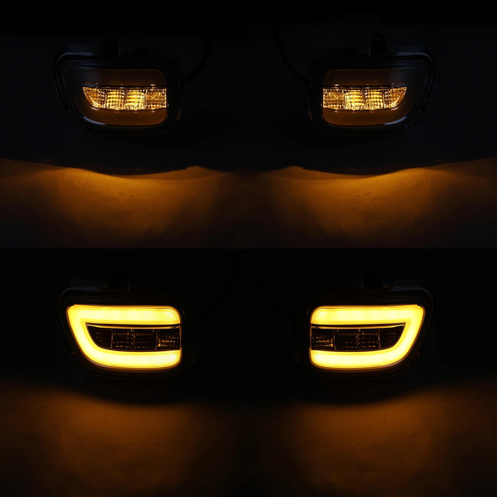 Motorcycle Front LED Turn Signals For Honda Goldwing Gold wing GL1800 GL 1800 2001-2017 F6B 2013-2017