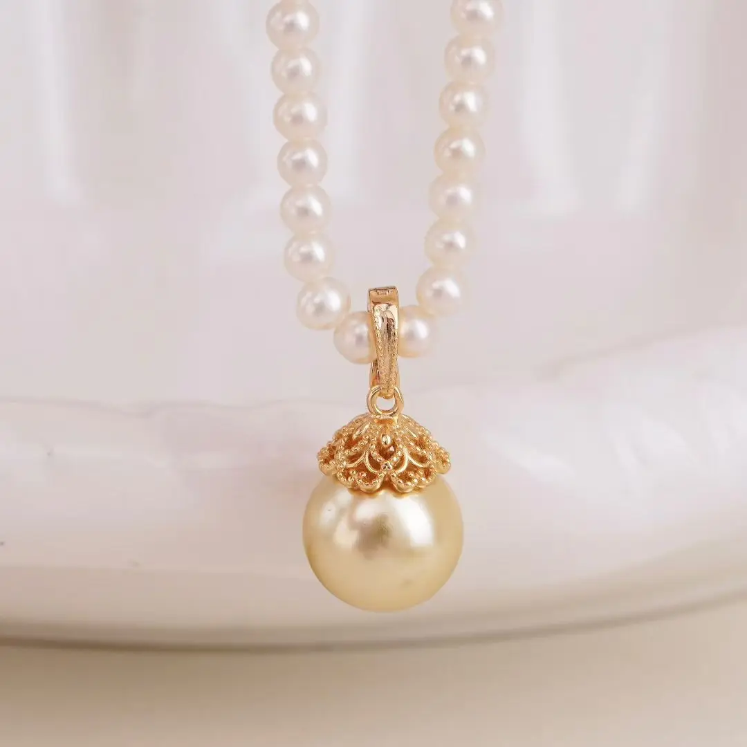 

Wholesale 925 Sterling Silver Pendant Mounts Base Findings Settings Mountings Jewelry Fittings for 10-11mm Pearls 3pcs/lot