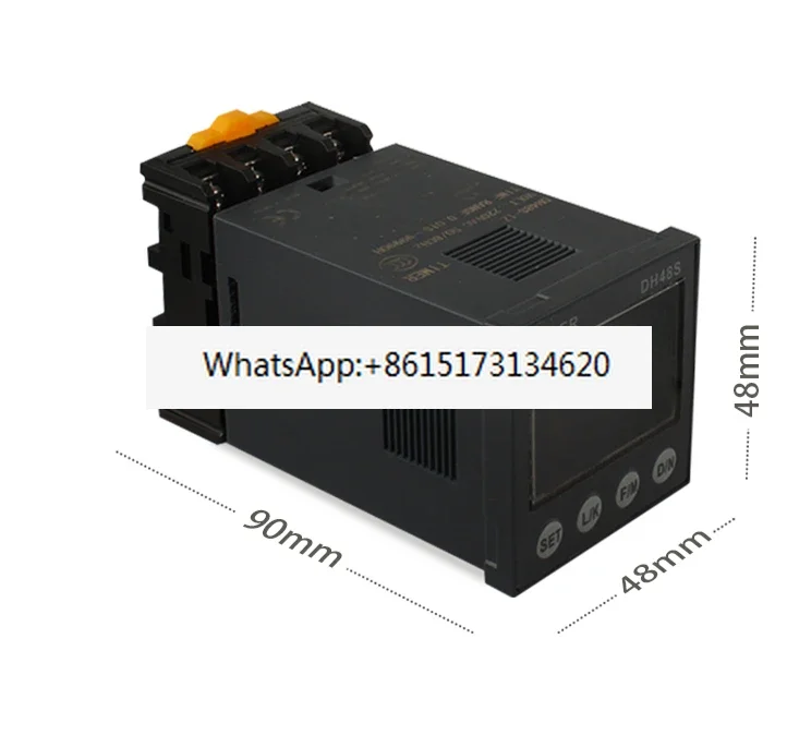 DH48S S 1Z 2Z Digital Relay Timer Controller 0.1s 99h Time Delay Repeat Cycle LCD Display Automatic Delay AC 220v Sealed