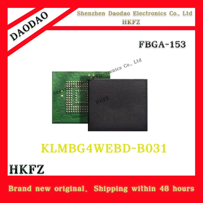 KLMBG4WEBD-B031 FBGA-153 32GB Character library chip Memory chip