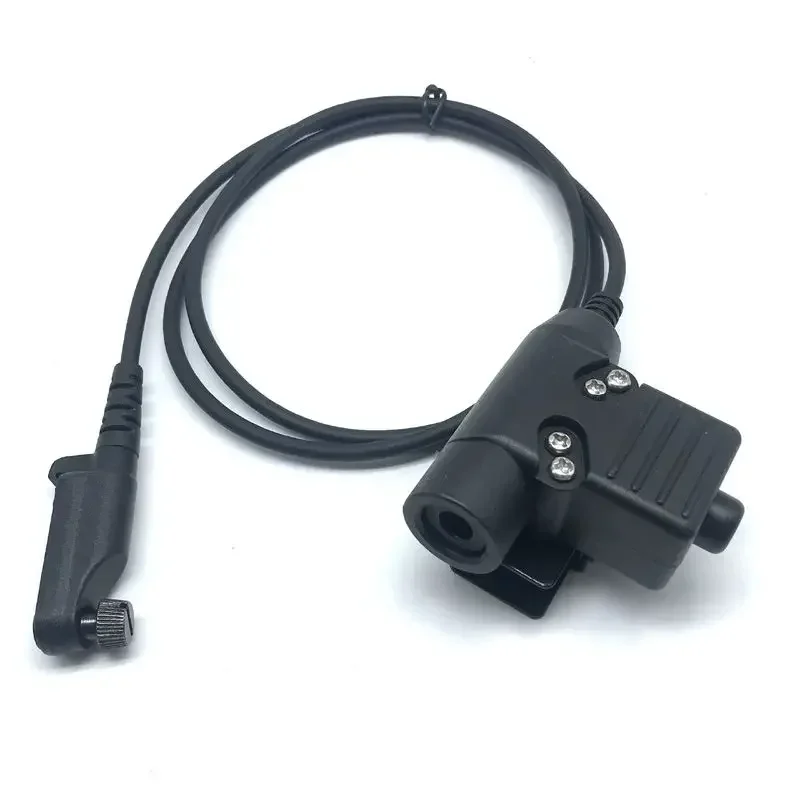 

Military Z Tactical U94 PTT Headset Adapter for HYT Hytera PD600 PD602 PD602G PD605 PD662G PD665 PD680 PD682 PD685 X1P X1E Radio