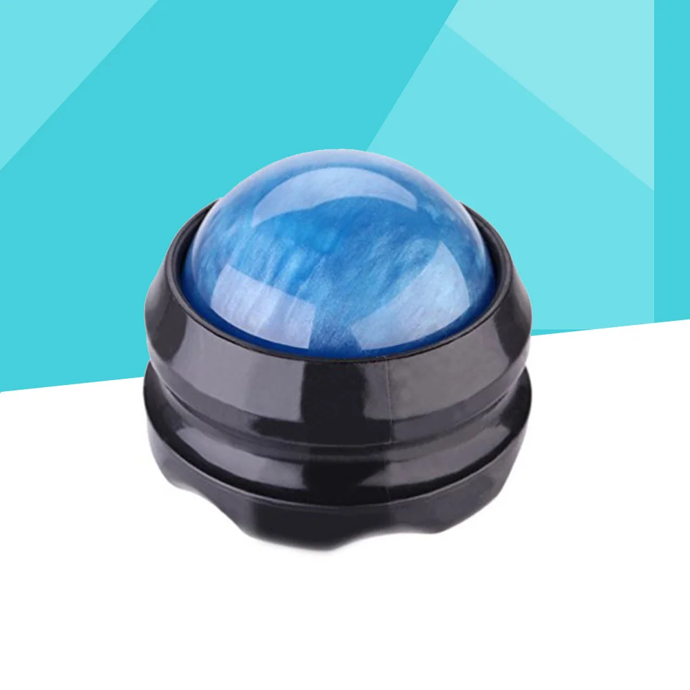 

Massage Ball Degree Rolling Resin For Neck Shoulder Back Foot Pain Relief Manual Therapy Roller Ball For Massage Blue