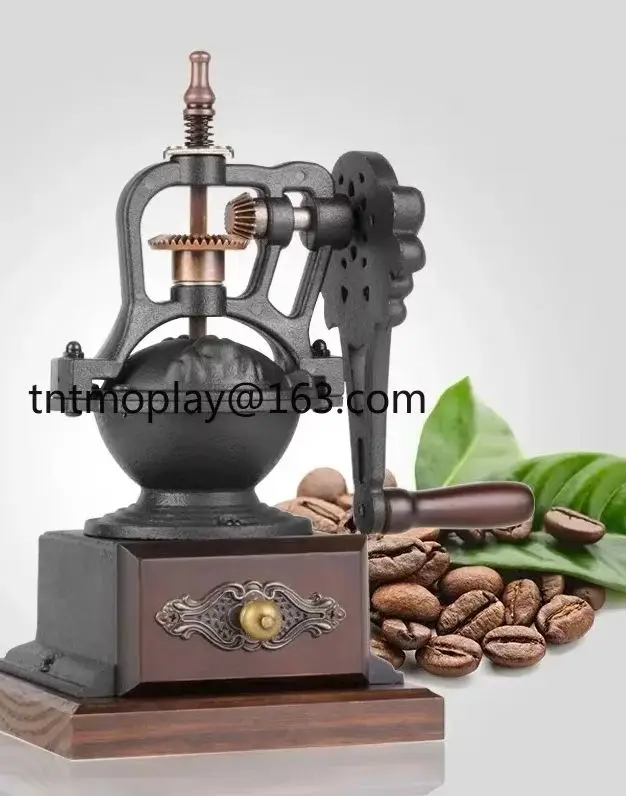 Exquisite hand cranked coffee beans and grinder