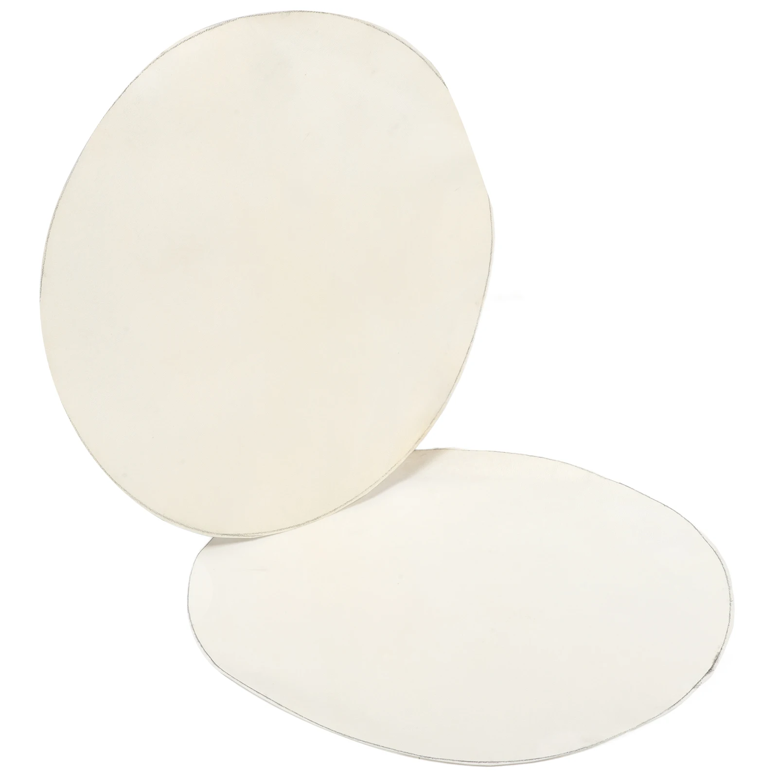 2pcs Goat Skin Drum Heads For African Drums Soft Texture Rich Tone Drum Head Skin Replacement Part 40cm Drum Head Accessory For