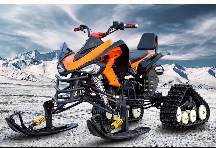 Jinbang 200cc 4-Stroke Chain Drive Snowmobile