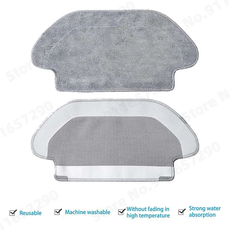 Voor Xiaomi Mi Robot Vacuüm Mop 2S / Mop P / Mop Pro/Xmstjqr2 S/Stytj02ym Vervangende Onderdelen Hoofdzijborstel Hepa Filter Mop