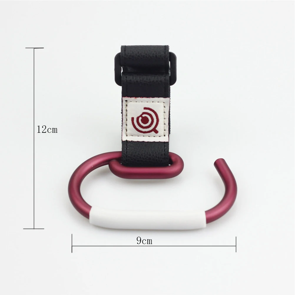 خطافات لعربة الأطفال، شماعة حقيبة شديدة التحمل لعربة الأطفال، سهلة التركيب، للاستخدام القابل للإزالة على عربات الدراجات