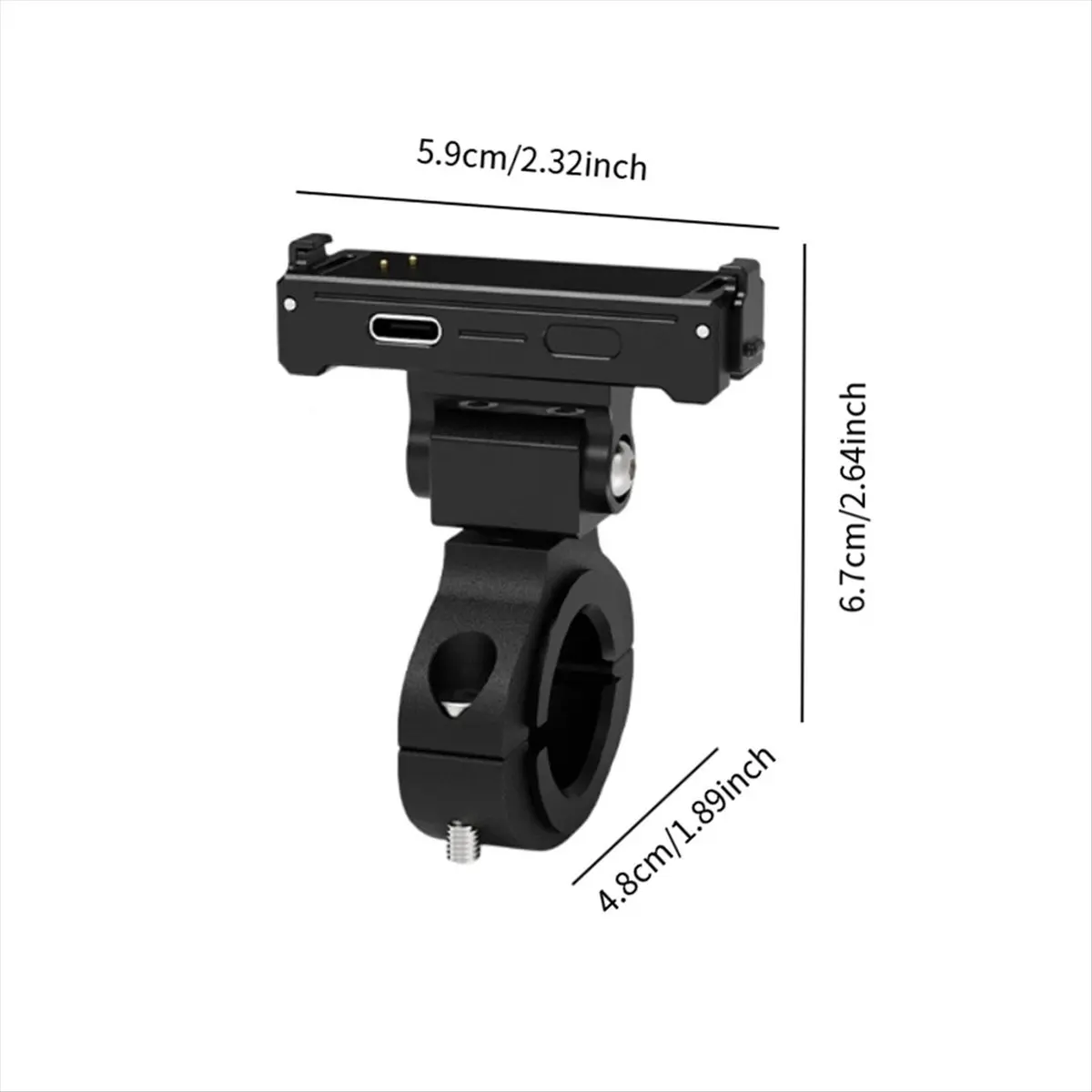 

(AD10) Быстросъемное магнитное крепление 360° для Insta360 GO 3/3S ° Регулируемый кронштейн для камеры с надежным креплением на руль