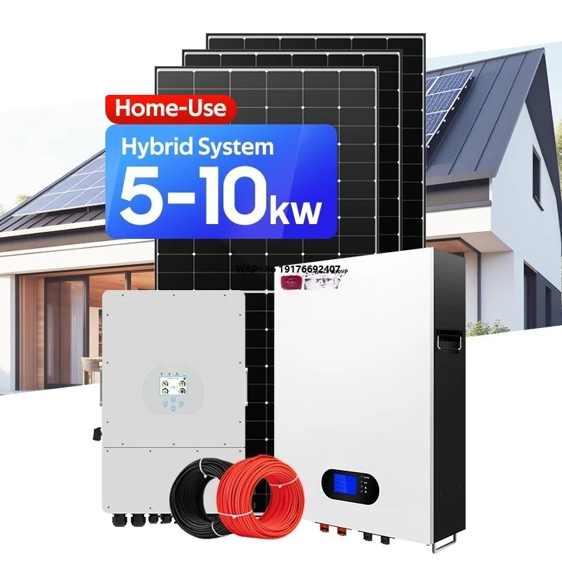 Solar Energy Storage System Solar Lithium Battery System off Grid Hybrid 5kw 15kw 10 kwh House Solar Power System Full Set