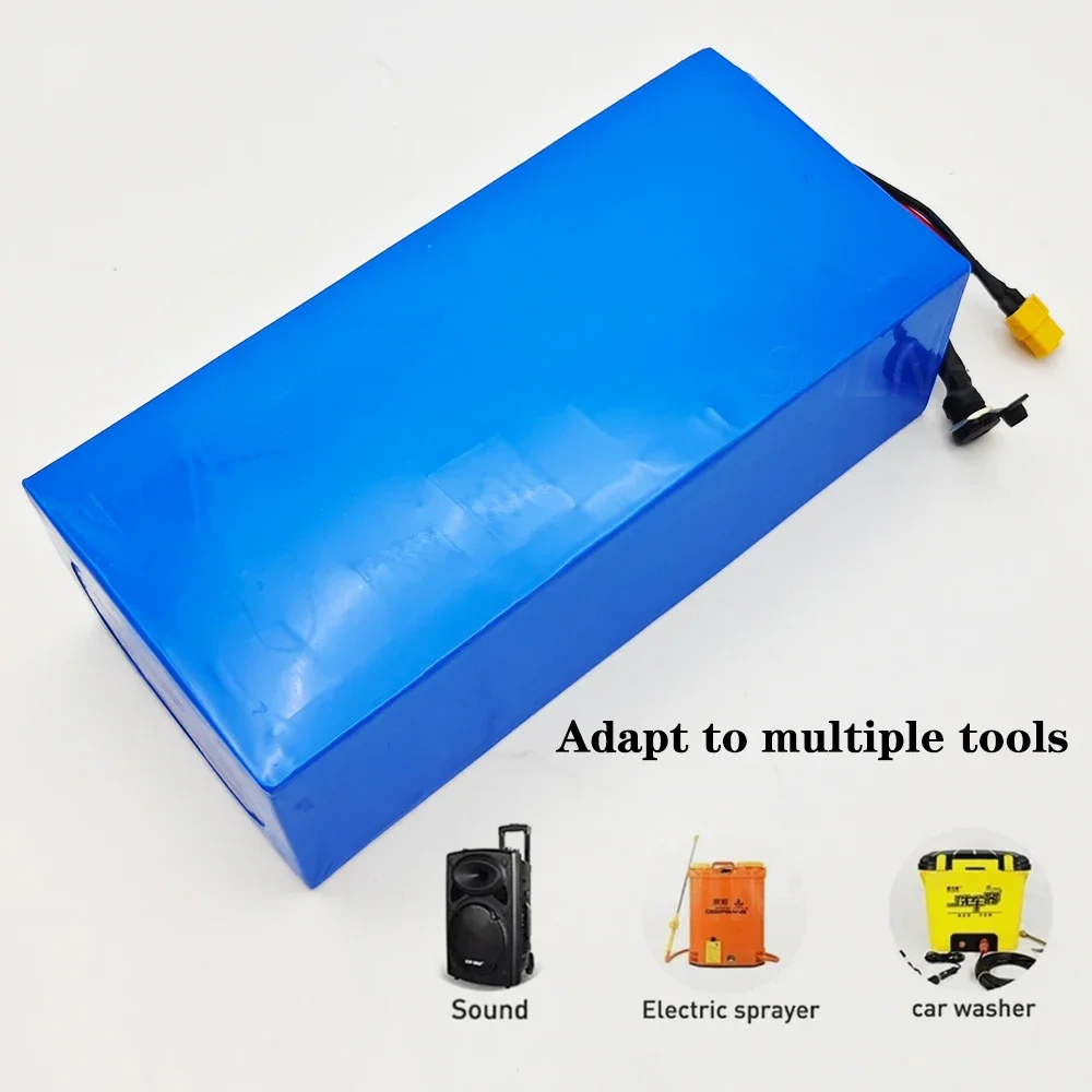 21700 10S4P lithium battery pack, New 36V 20Ah 1000W high-power built-in BMS,various energy storage backup