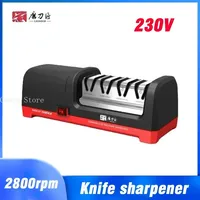 TG2102 4 Stage Electric Knife Sharpener 20-Degree Grinding Edge Knife Sharpener for Kitchen Knives with Sharpening and Polishing