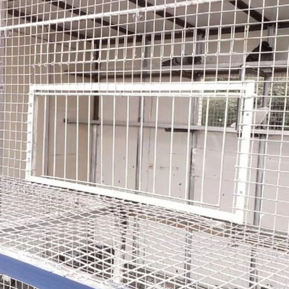 20 Pcs Pigeons Entering The Cage Bird Trap Door Bars for Accessories Rod Birdcage One Way Iron Bat