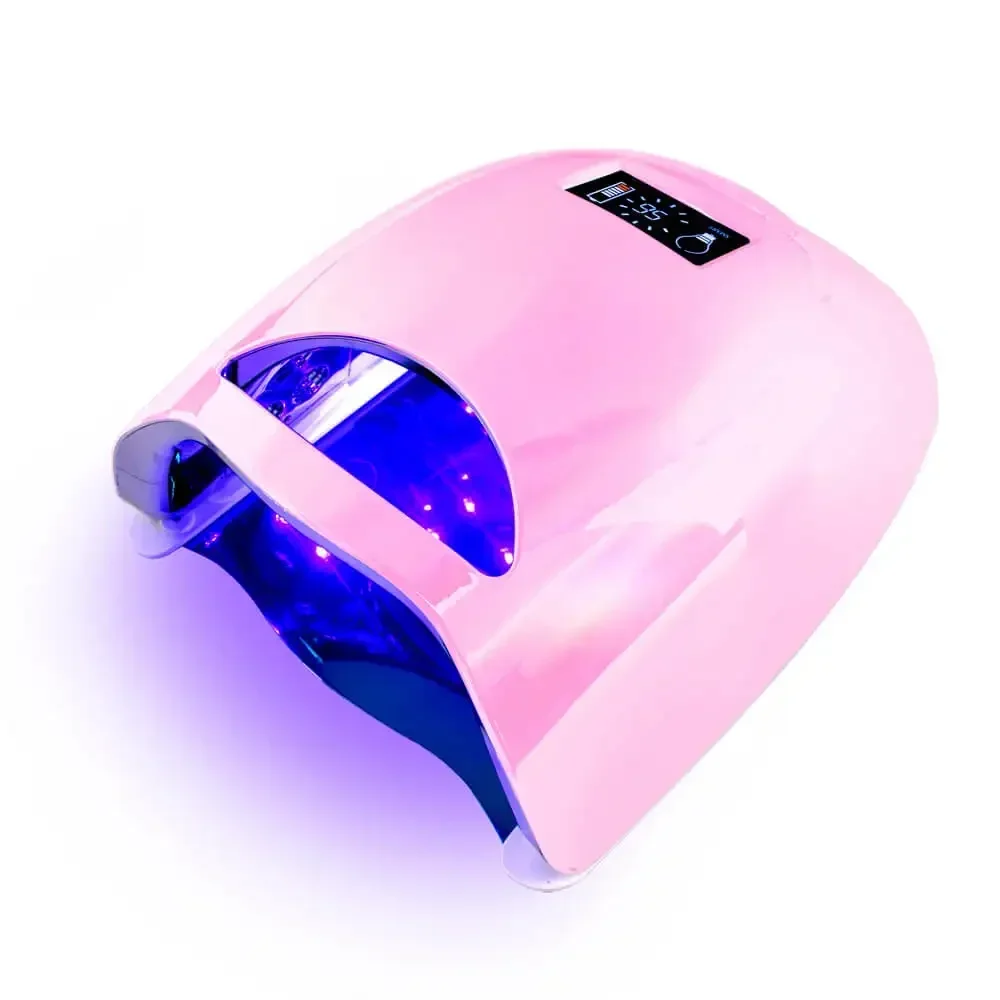 2022 Nieuwe Aankomst 48W Pro Cure Draadloze Dual Light Zon Uv Led Gel Droger Nagellamp Voor Salon Manicure