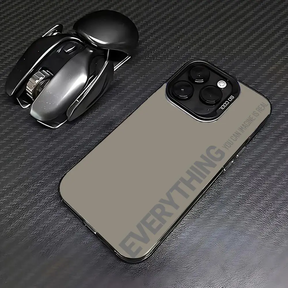 

Inspirational English letter phone case suitable for iPhone 17 16 15 14 13 12 11Pro/Max/Plus anti drop and shockproof back cover