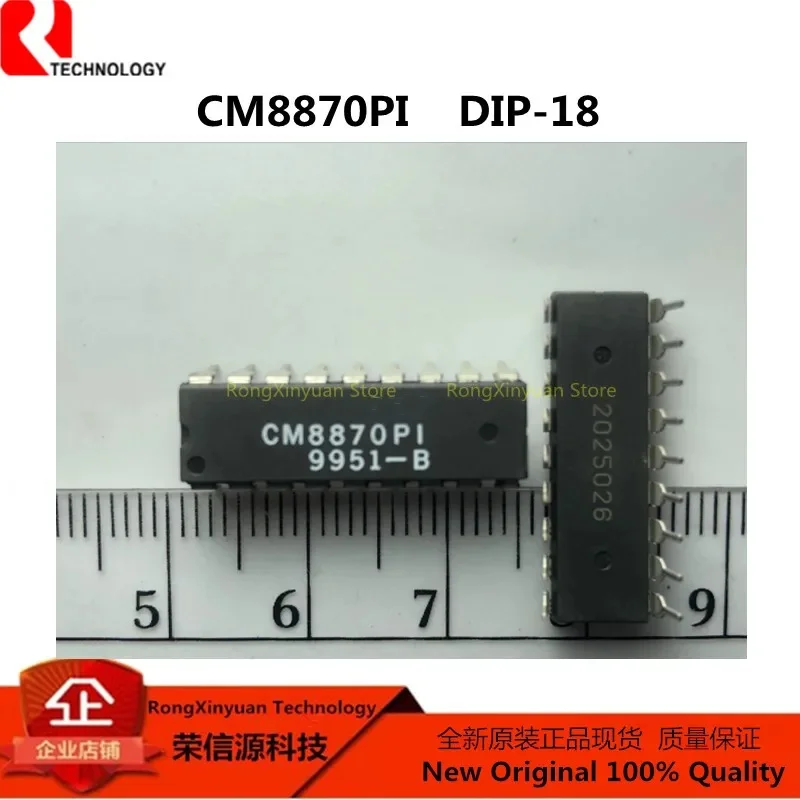 5 قطعة W91330N SC2272-L6 SC2272 MT8840AE MT8840 ET91312N ET91312 EM78P156ELPJ-G EM78P156ELPJ CM8870PI CM8870 DIP-18 100% جديد