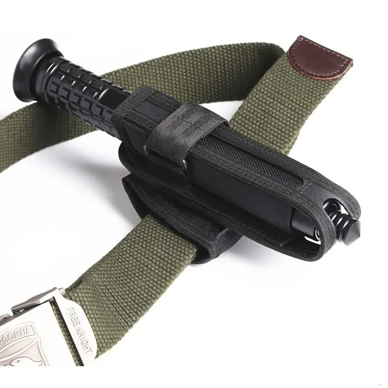 

Нейлоновый держатель для дубинок, вращающаяся на 360 градусов расширяемая кобура для дубинок, универсальный чехол для телескопической дубинки от 21 до 26 дюймов