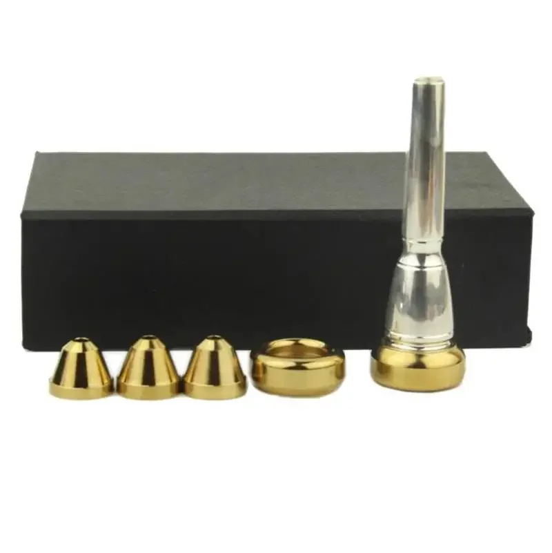 

Trumpet mouthpiece accentuated trumpet flute head trumpet mouthpiece 7 head 3C 2C 2B 3B multi-model gold-plated mouthpiece
