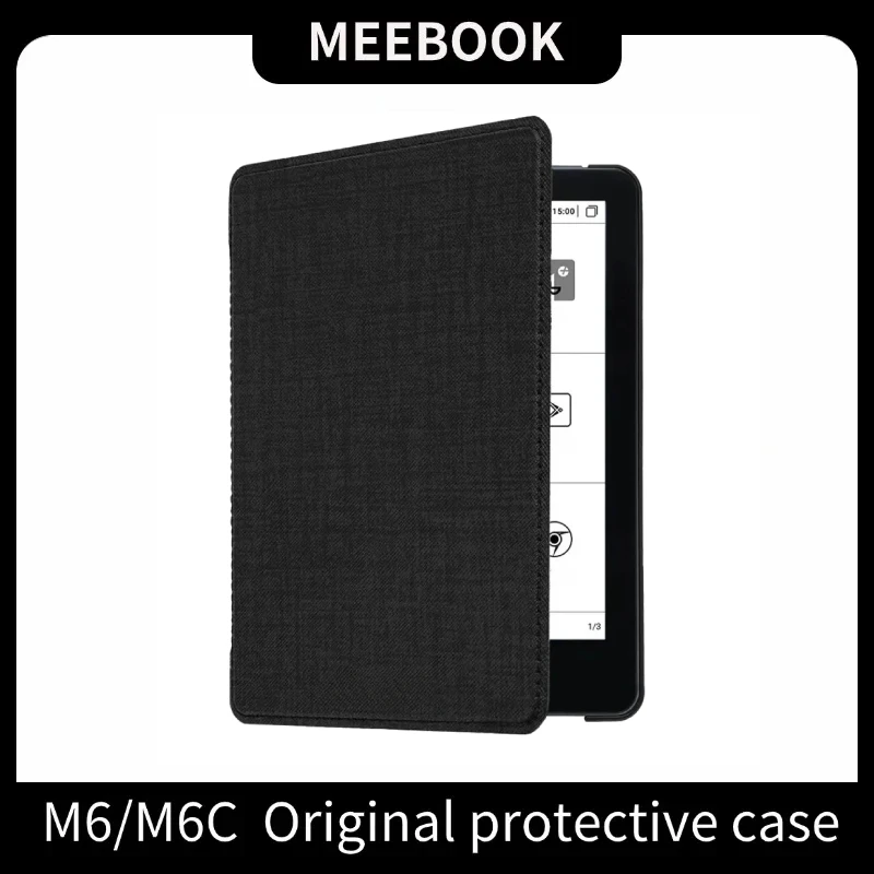New MEEBOOK M6/M6C e-reader protective case M6/M6C black leather