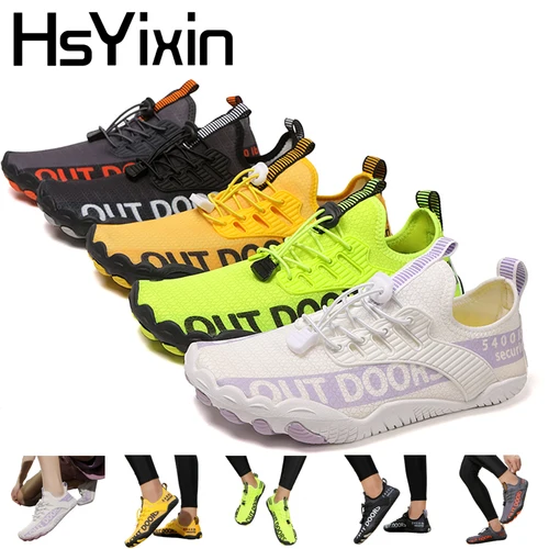 Zapatos acuáticos para piscina y playa para hombre y mujer, calzado para senderismo, secado rápido, un estribo, Surf, parque acuático, Yoga, Camping, pesca