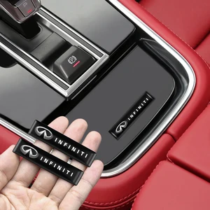 2/4/10Pcs 3D Car Badge Decorative Stickers For Infiniti Q50 G37 FX30 FX35 Q60 QX50 M37 ESQ JX35 QX70 Q30 FX50 Q70 EX35 M35 FX45