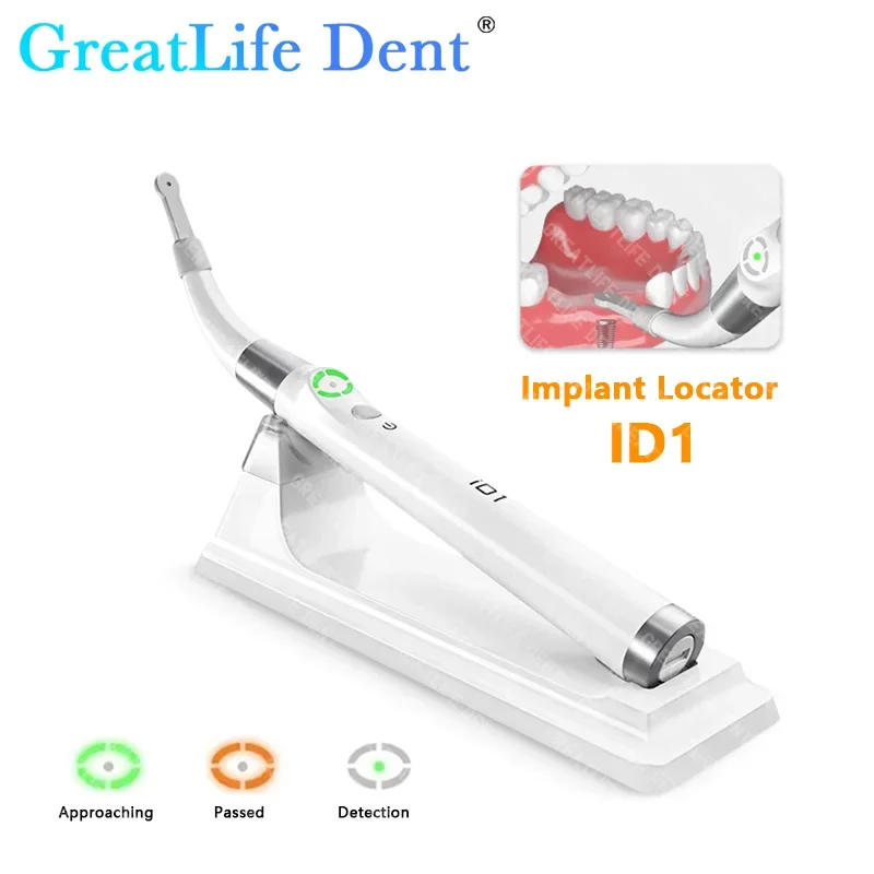 GreatLfie Dent Dental Implant Locator ID1 Cross-Scanning Spot 360 Rotatable Sensor Localization Screwdriver Detector Tool