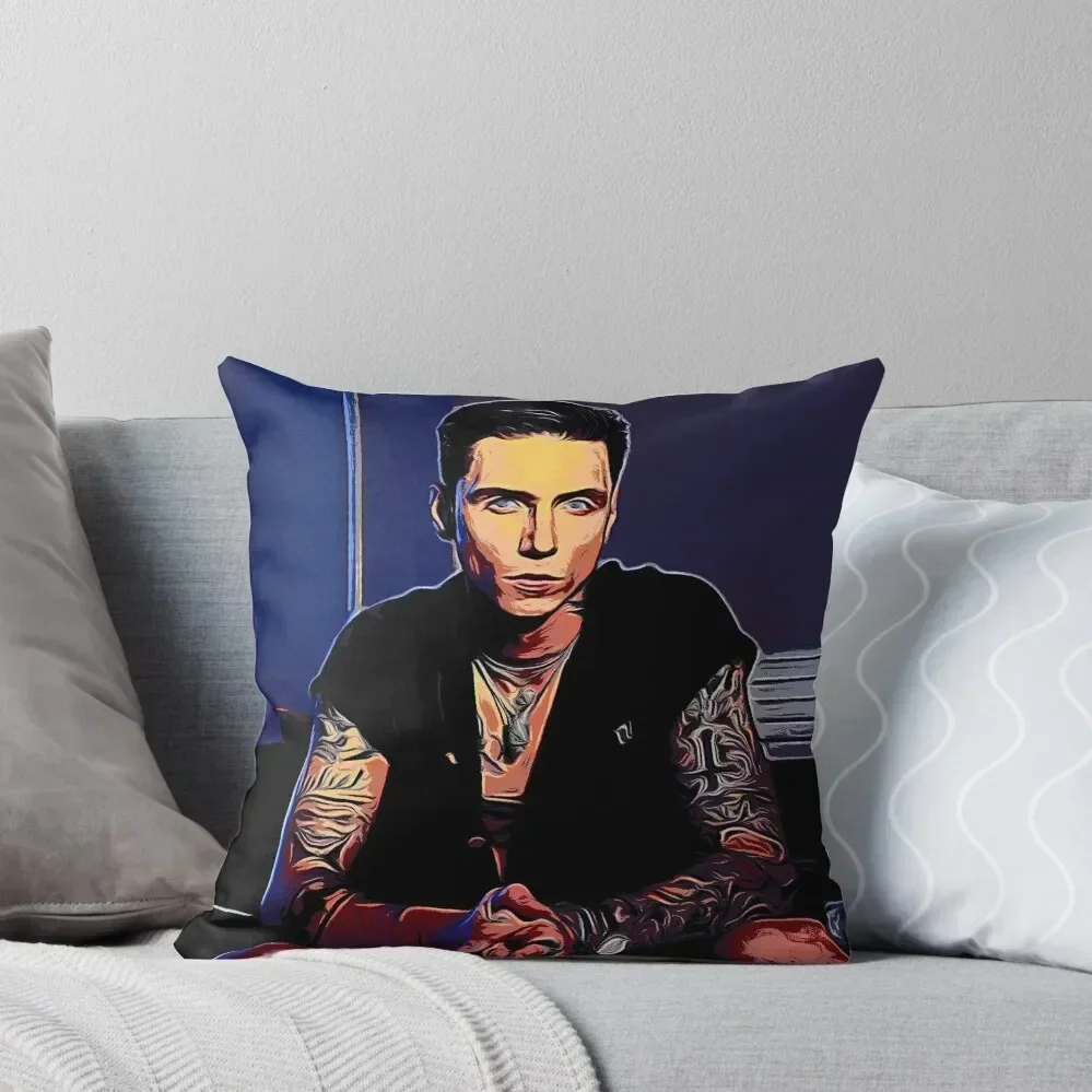 

Awesome Andy Biersack Throw Pillow pillowcases for sofa cushions Christmas Pillow autumn pillowcase pillow