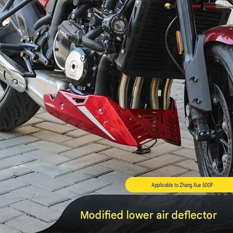 For ZX500F Motorcycle Special Engine Base Guard Lower Deflector Lightweight Upgrade Part for Balancing Protection And Appearance