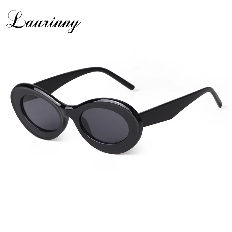 

LAURINNY Trend Oval Sunglasses Women Brand Designer Vintage Square Frame Shades Eyewear Sun Glasses Female Oculos De Sol UV400