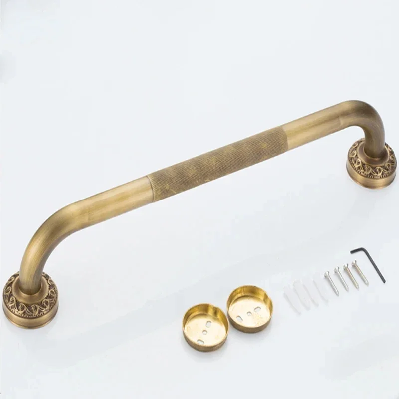 

Bronze Brass 30/40/50cm Bathroom Tub Toilet Handrail Grab Bar Shower Safety Support Handle Towel Rack HY-18-507