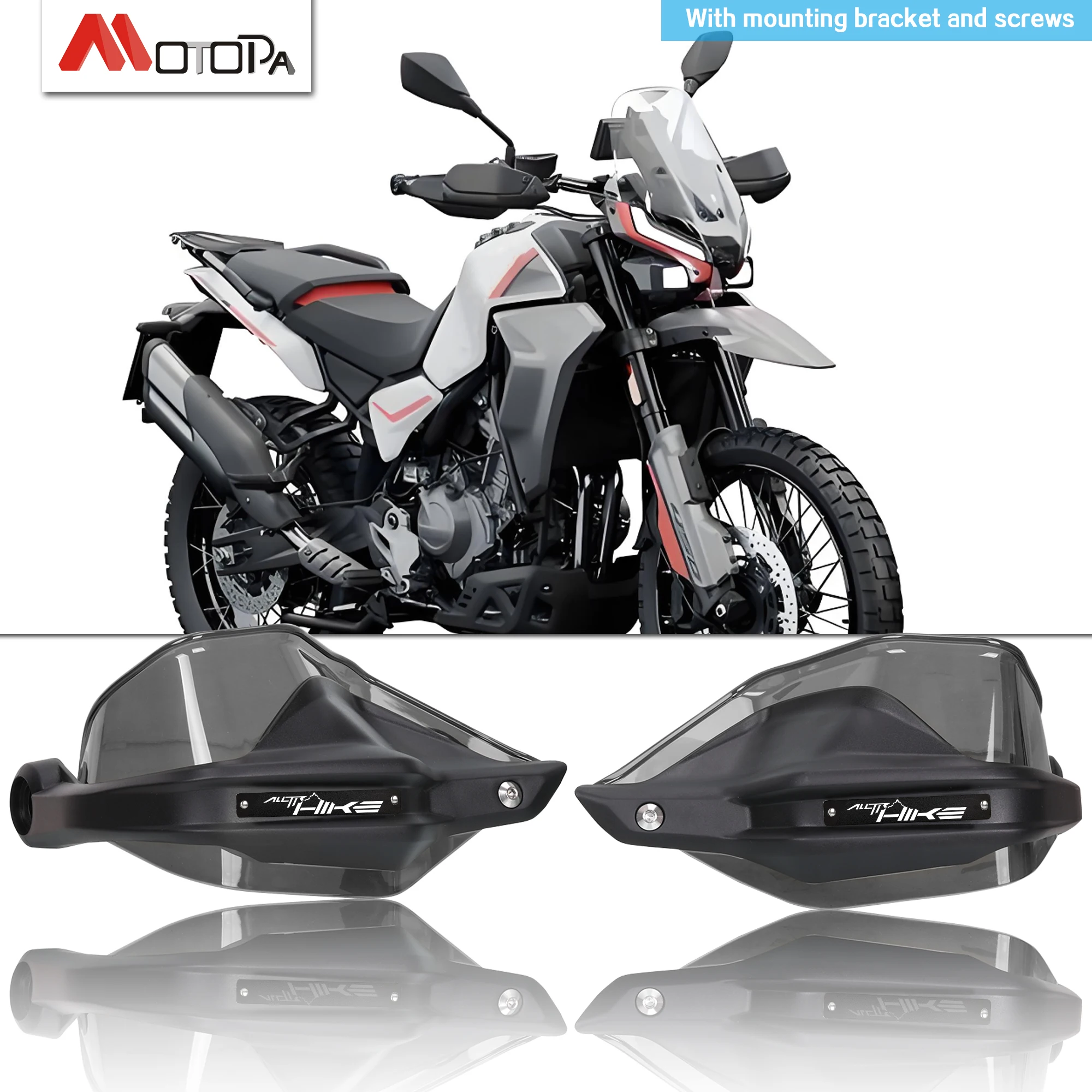 

Защитные накладки на руль мотоцикла, защитные щитки для рук, ветрозащитные экраны для MOTOMORINI ALLTRHIKE 450 Alltrhike450