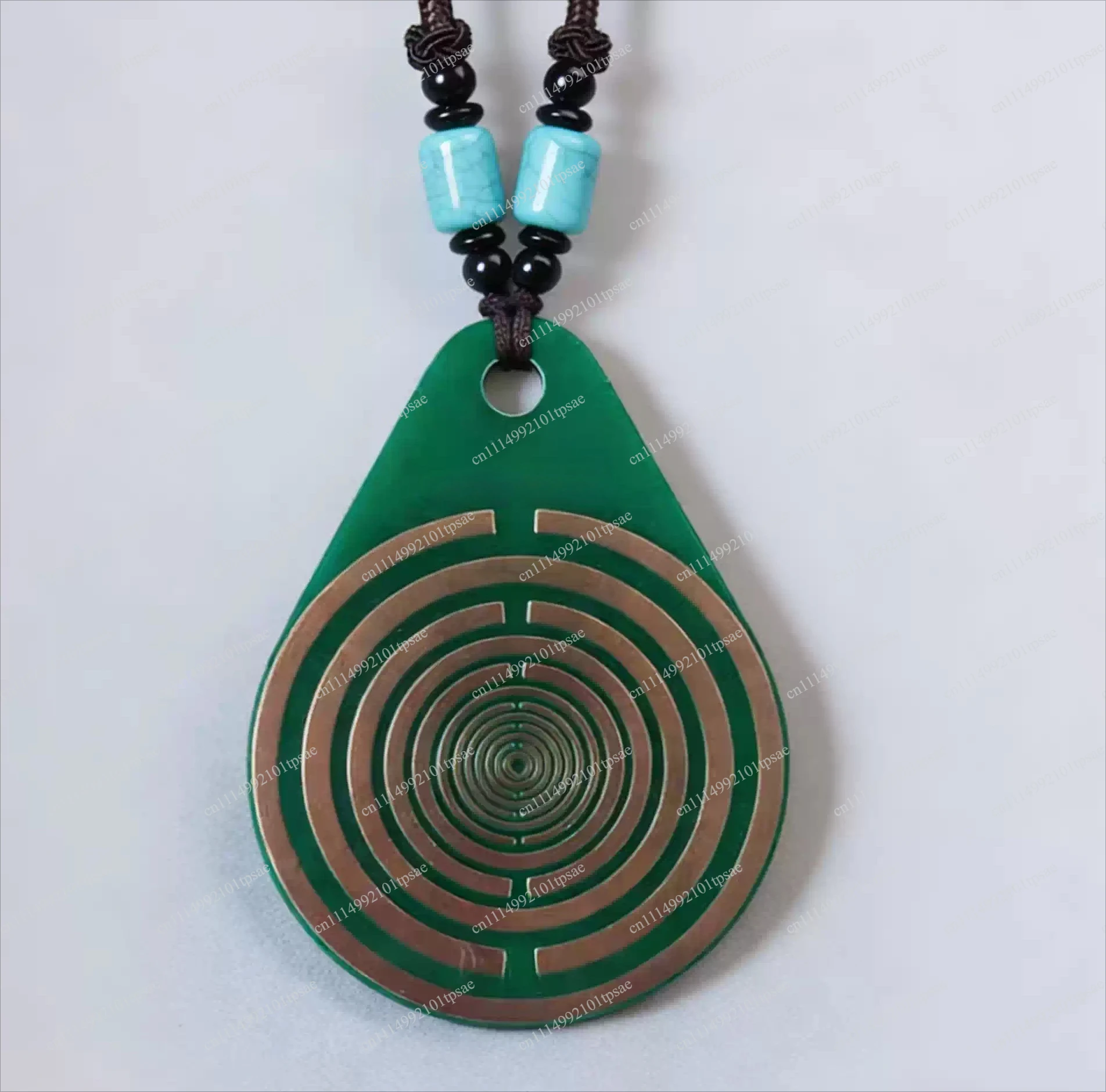 Double sided droplet polarizing plate, 3cm optical multi wave oscillator antenna pendant