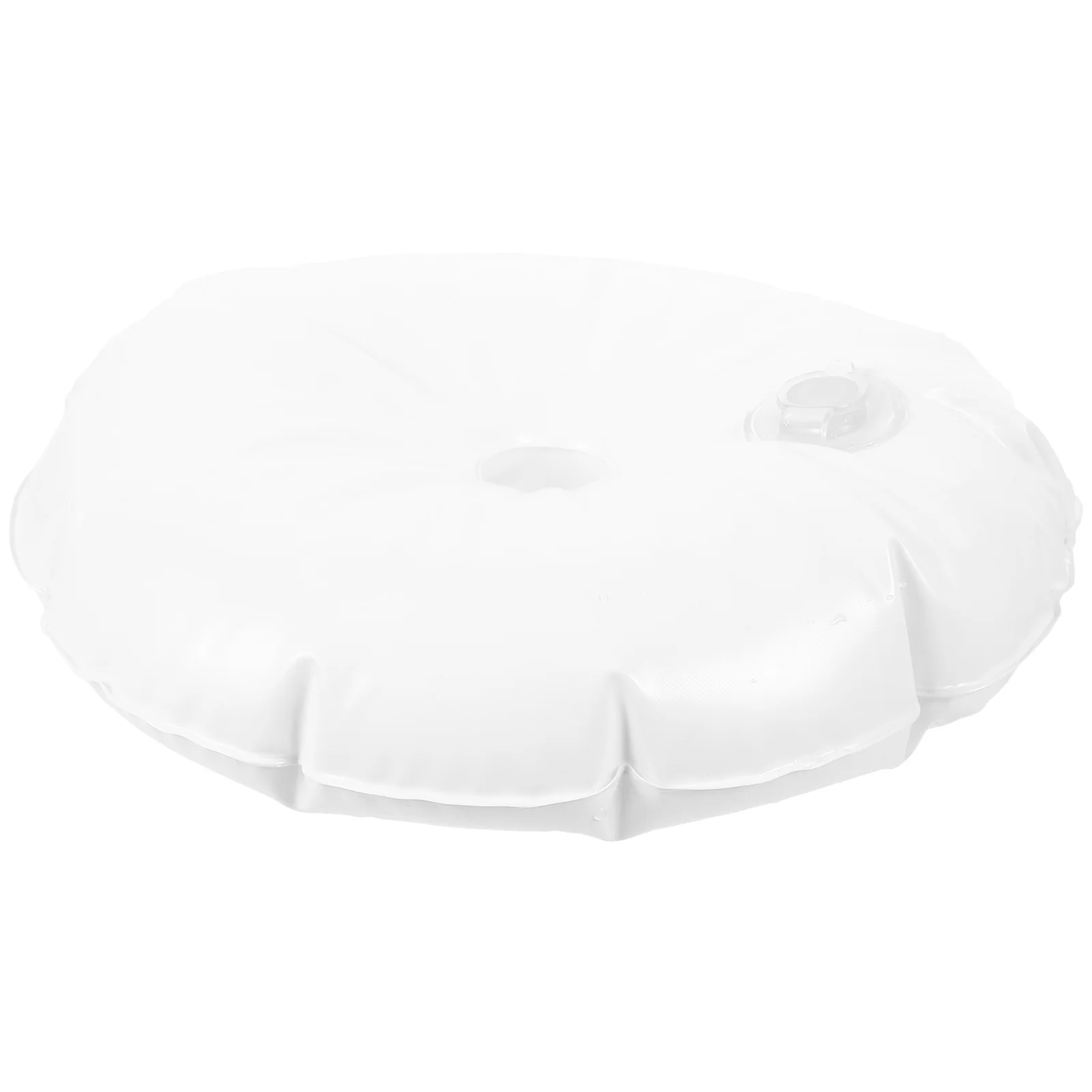 

Sunshade Base Holder White Plastic Stand Water Filling Weight Bag Beach Umbrella Canopy Tent Reinforcement Durable Lightweight