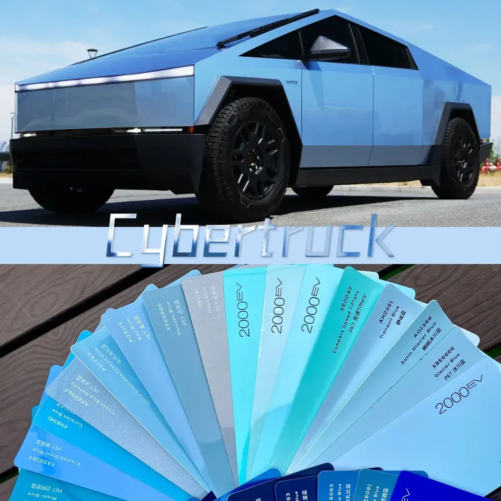 

For Tesla Cybertruck 2024 Matte PPF Car Paint Protection Film Clear Bra Decal Anti-Scratch TPU Invisible Body Sticker Accessorie