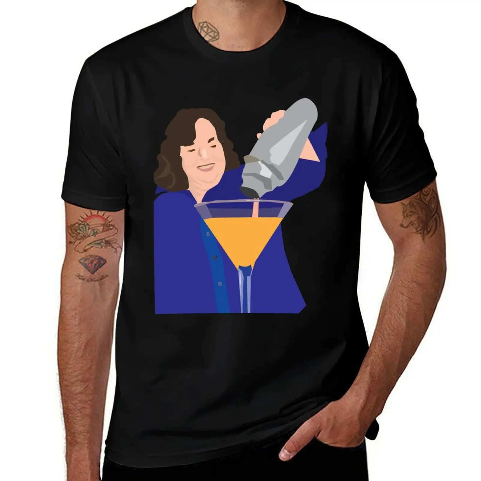 Ina Garten Loves a Cosmo T-Shirt Anti-Perspiration Workout Top T-Shirt