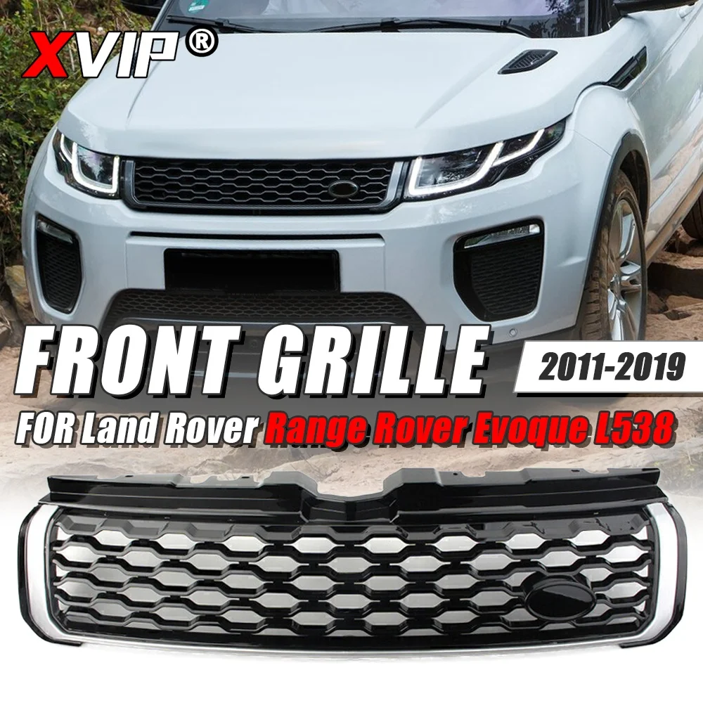 

XVIP ограниченный стиль, центральная верхняя решетка, сетчатая вентиляционная накладка, автомобильные аксессуары, ABS для Land Rover Range Rover Evoque L538 2011-2019