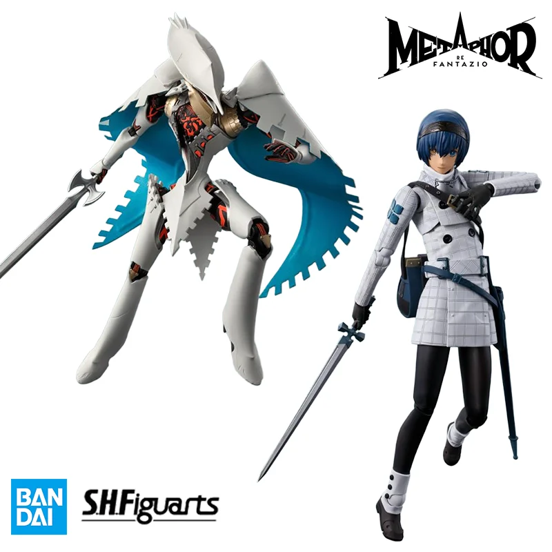 

Bandai S.H.Figuarts SHF Metaphor ReFantazio Protagonist Will Protagonist Seeker Action Figure Assembly Model Toys Collectible