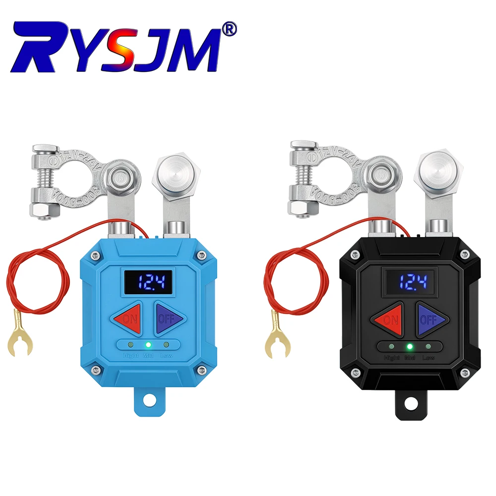 Battery Disconnect Switch APP battery maintenance power-off switch With Anti-False Contact Design Remote control ON/OFF Button