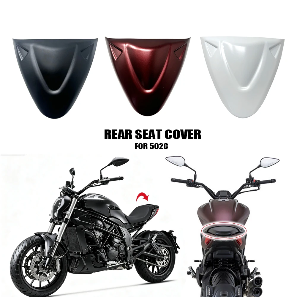 Für Benelli 502C 2018-2026 Motorradzubehör Soziussitz-Verkleidung Abdeckung
