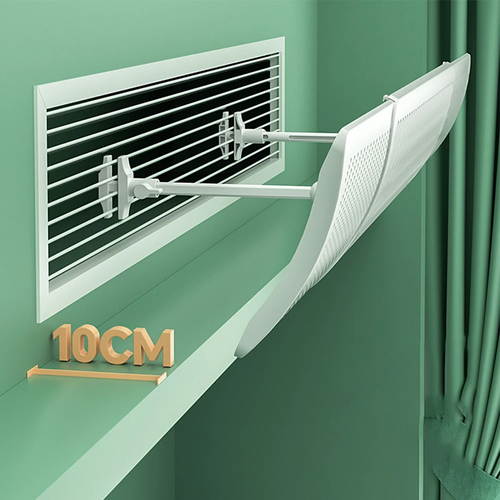 Carbon Filter AC Air Deflector Adjustable Design for Air Conditioning Systems to Control Airflow and Support Cleaner Air
