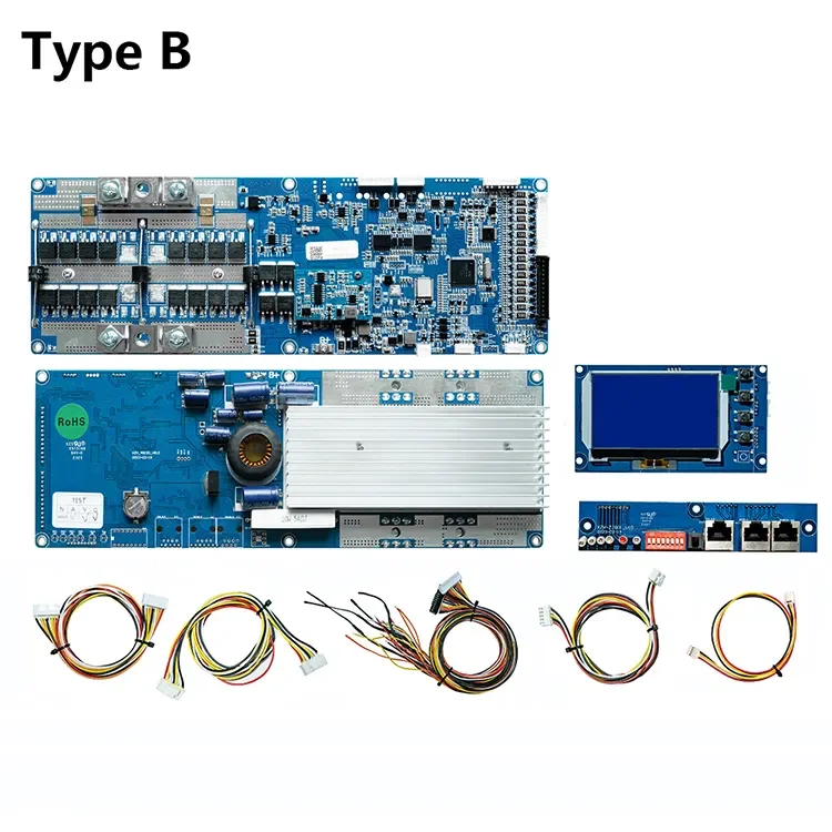 3.0 Version Smart BMS 100A 24V/48V CAN And RS485 Communication BMS For Lithium Batteries