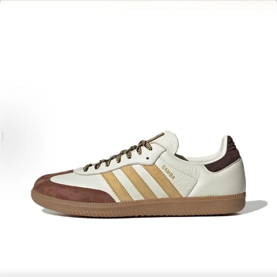 

Adidas Originals SAMBA OG Удобные и мягкие универсальные и прочные туфли для скейтбординга с низким верхом, стиль унисекс, белые KI8887
