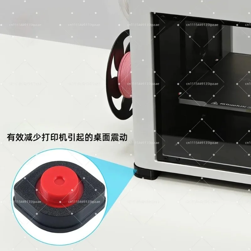 Compatible with Snapmaker U1 Shock Absorber Foot Pad Anti-Slip Anti-Shake Base Durable 3D Printer Accessories