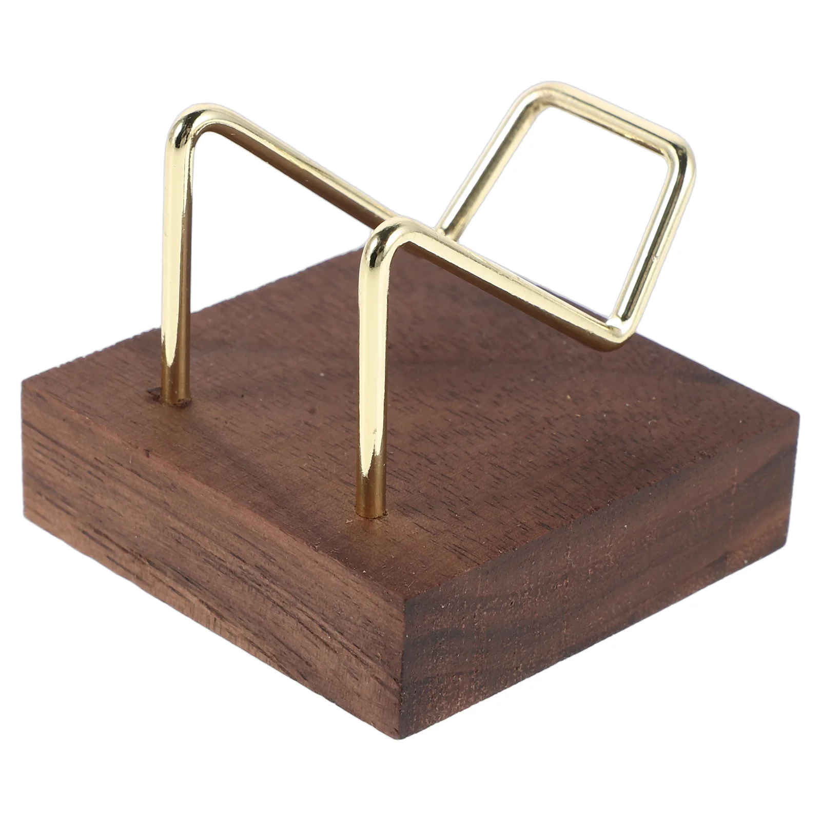 Soporte para tarjetas de visita de escritorio, soporte para tarjetas de nombre pequeñas de madera, pantalla de escritorio para oficina, mesa de conferencias, mostrador, elegante de madera