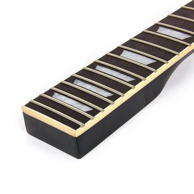 22 Frets Electric Guitar Maple Neck Rosewood Fretboard Black Finish For Gibson Les Paul LP Guitars