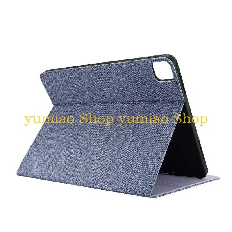 587B Full Body Stand Leather Cover with Pencil Holder for Air 13 12.9 with Auto Wake/Sleep Function