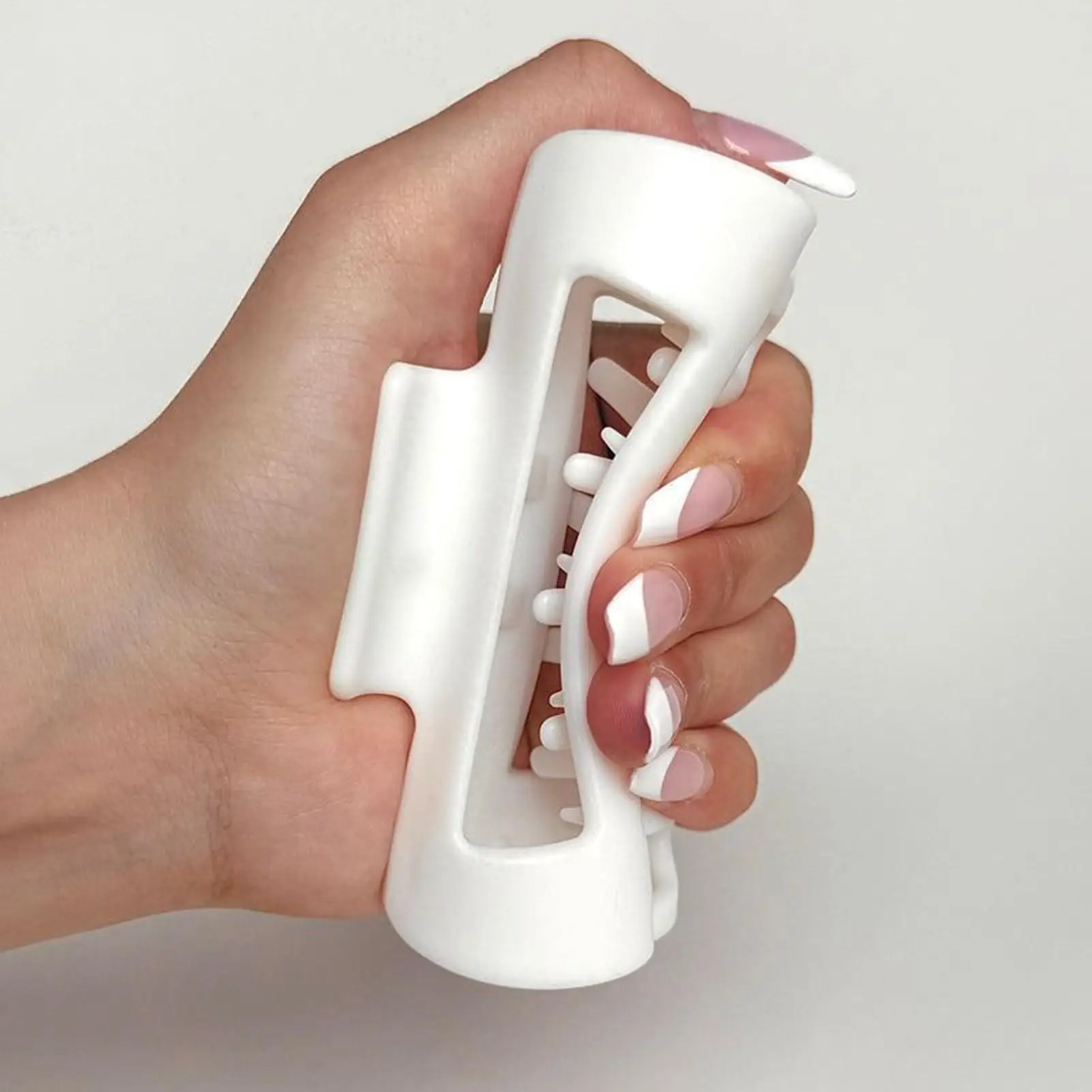 

1 шт., большие мягкие силиконовые заколки для волос, прямоугольные зажимы для волос, прочные заколки для волос против столкновений для женщин и девочек, аксессуары для укладки волос