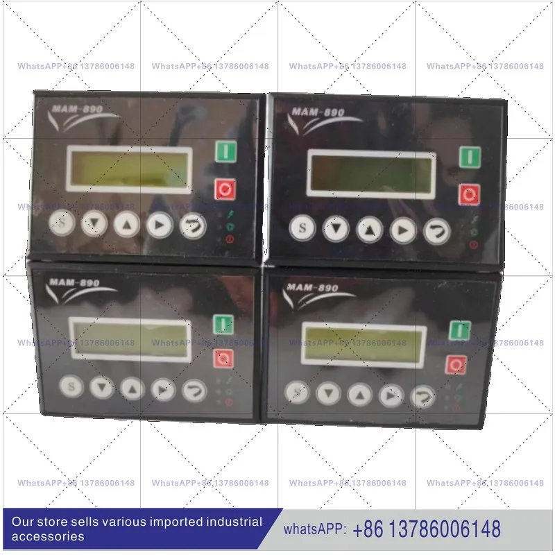 Red five-ring screw air compressor controller MAM-890 integrated panel/display screen