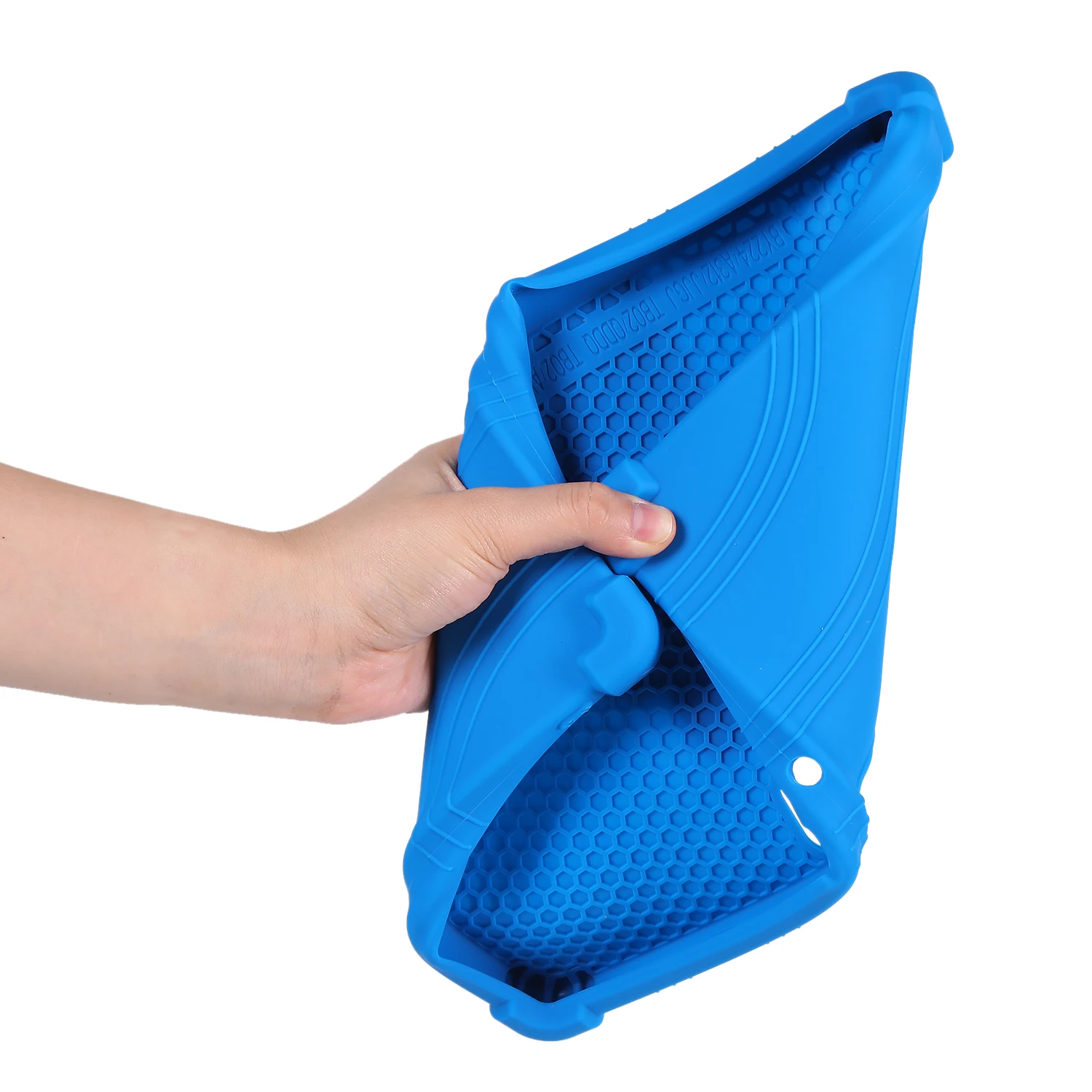 For JJGJ TB02 Tablet (10inch) Protective Case with Adjustable Stand and Shock-Absorbing Soft Silicone Shell